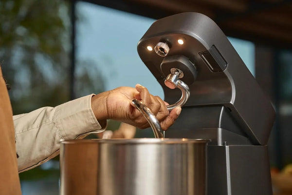 Ooni Halo Pro Spiral Mixer - Dough Stand Mixer with Attachments, 7.3 Quart Capacity and 58 Speed Settings - Charcoal Grey8
