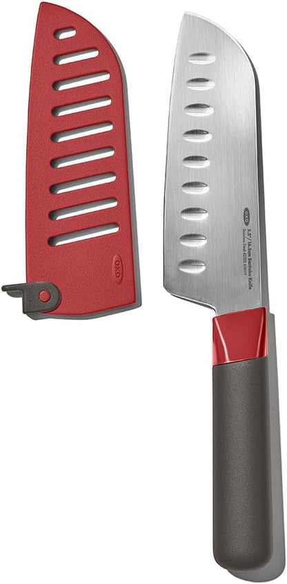OXO Outdoor Santoku Knife with Locking Sheath - 5.5"1