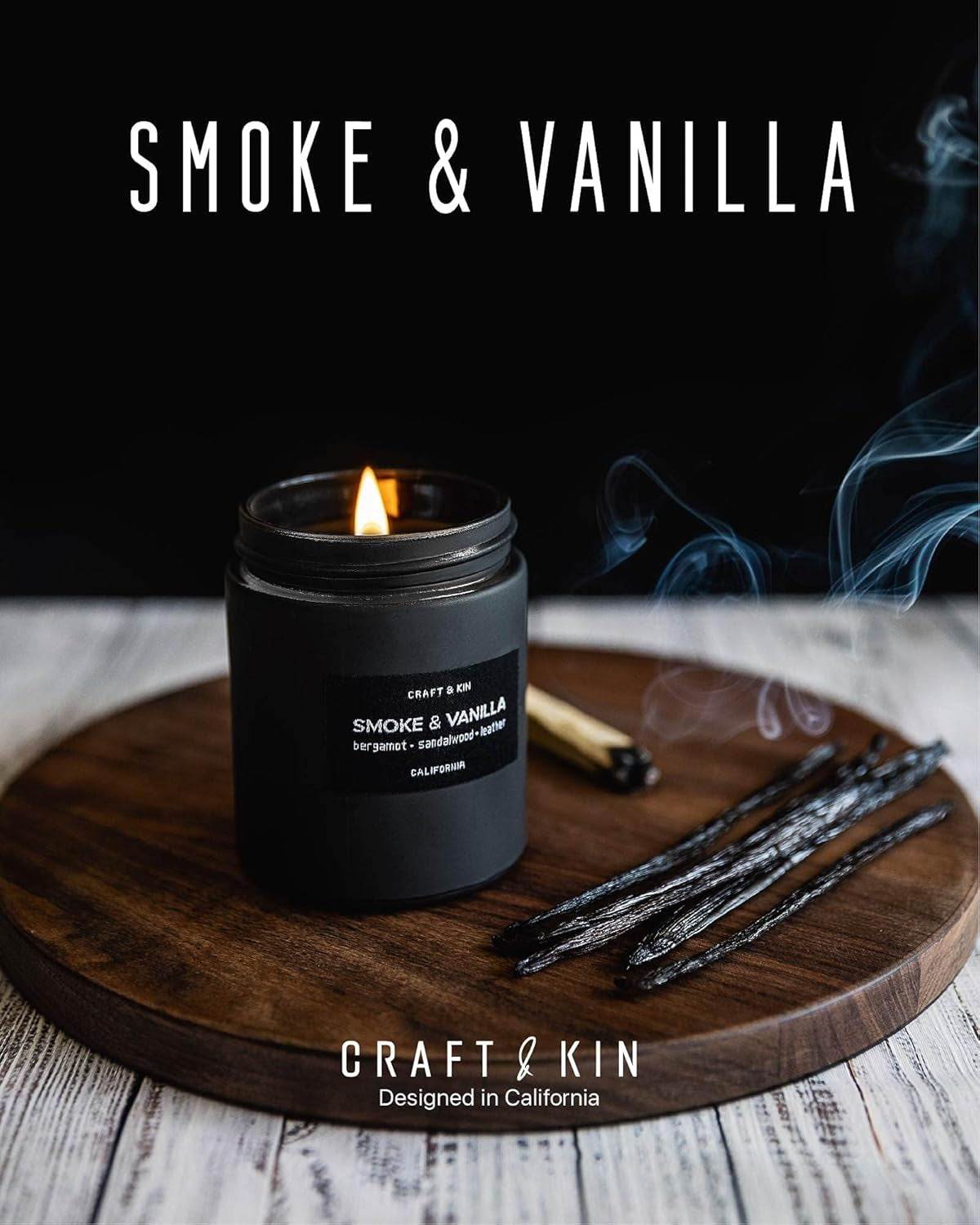 premium-smoke-vanilla-scented-candle-long-lasting-45-hour-burn-time-luxury-black-natural-soy-scented-candle-for-men-with-wood-wick-room-decor-and-aromatherapy-7-6-oz