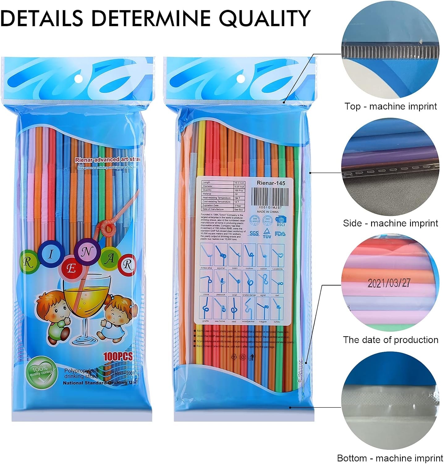 bendy-disposable-plastic-drinking-straws-12-8-long-for-40oz-tumbler-100pcs-bpa-free-colorful-straws-kid-elderly-safe-for-home-parties-weddings-bbq-cold-drinks-sturdy-bulk-event-gear