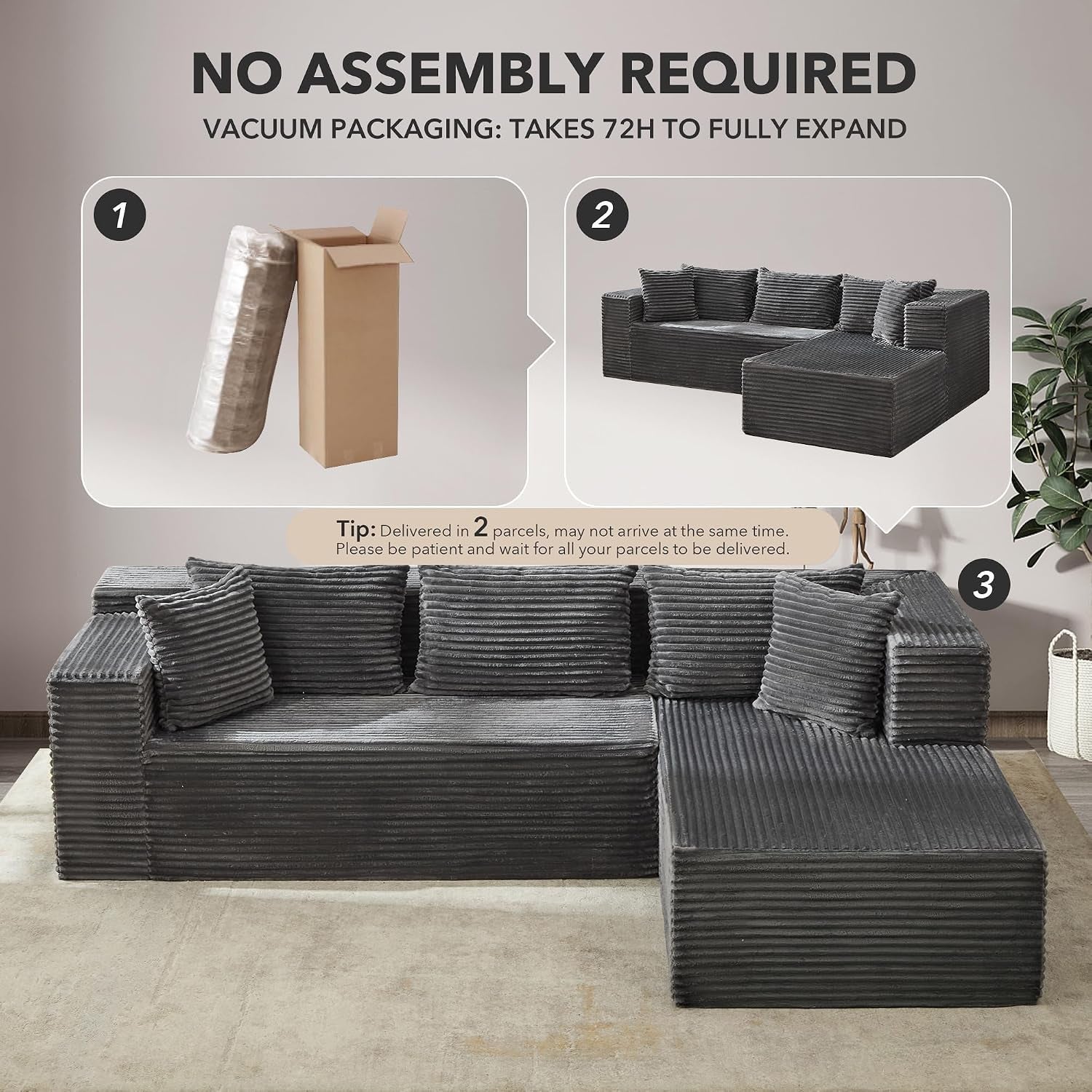 106-l-shaped-modular-cloud-sectional-sofa-with-cushions-grey