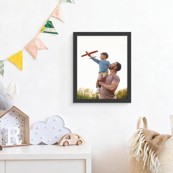 8X10 Picture Frame 15 Pack, Black with Polished Plexiglass6