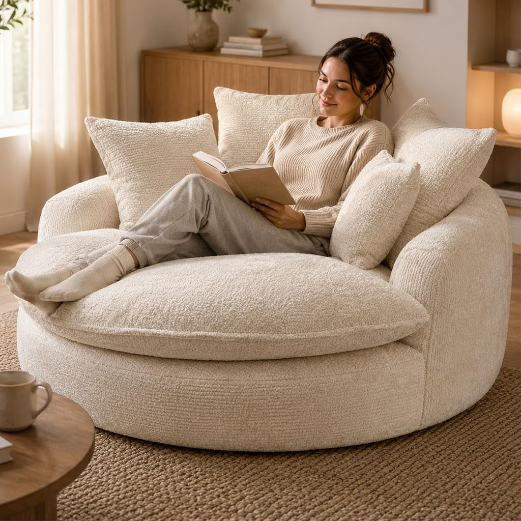 oversized-round-lounge-chair-indoor-56-deep-seat-circle-sofa-with-double-armrests-pillows-fluffy-cloud-chenille-couch-no-assembly-reading-chair-for-living-room-bedroom-apartment-beige