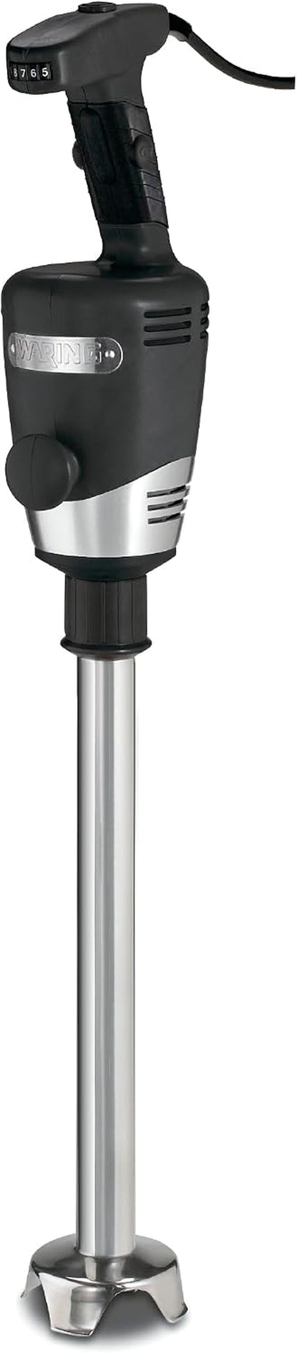 Commercial WSB60 Big Stix Heavy Duty Immersion Blender, 16" Removable Shaft, 1 HP/700 Watt Variable Speed Motor, 120V, 5-15 Phase Plug,Black/Silver,25-Gallon1