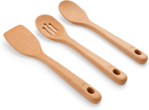 OXO Good Grips Wooden Utensil Set for Cooking, 3-Piece9