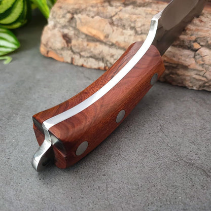 Meat Cleaver,Cleaver Knife 3 Inch Kitchen Knife Stainless Steel Boning Butcher Knife Meat Cleaver Fishing Knife Forged Chef Knife Cooking Tools, LAMAJIGA58446