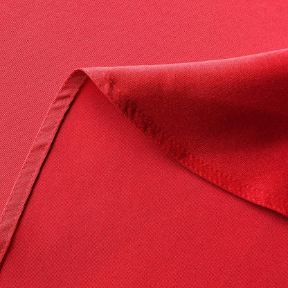 210 GSM round Red Tablecloth - Oil-Proof Spill-Proof Waterproof Table Cloth, Christmas Decorations Fabric Table Cover Protector for Holiday Party (Rio Red, 60 Inch Diameter)3
