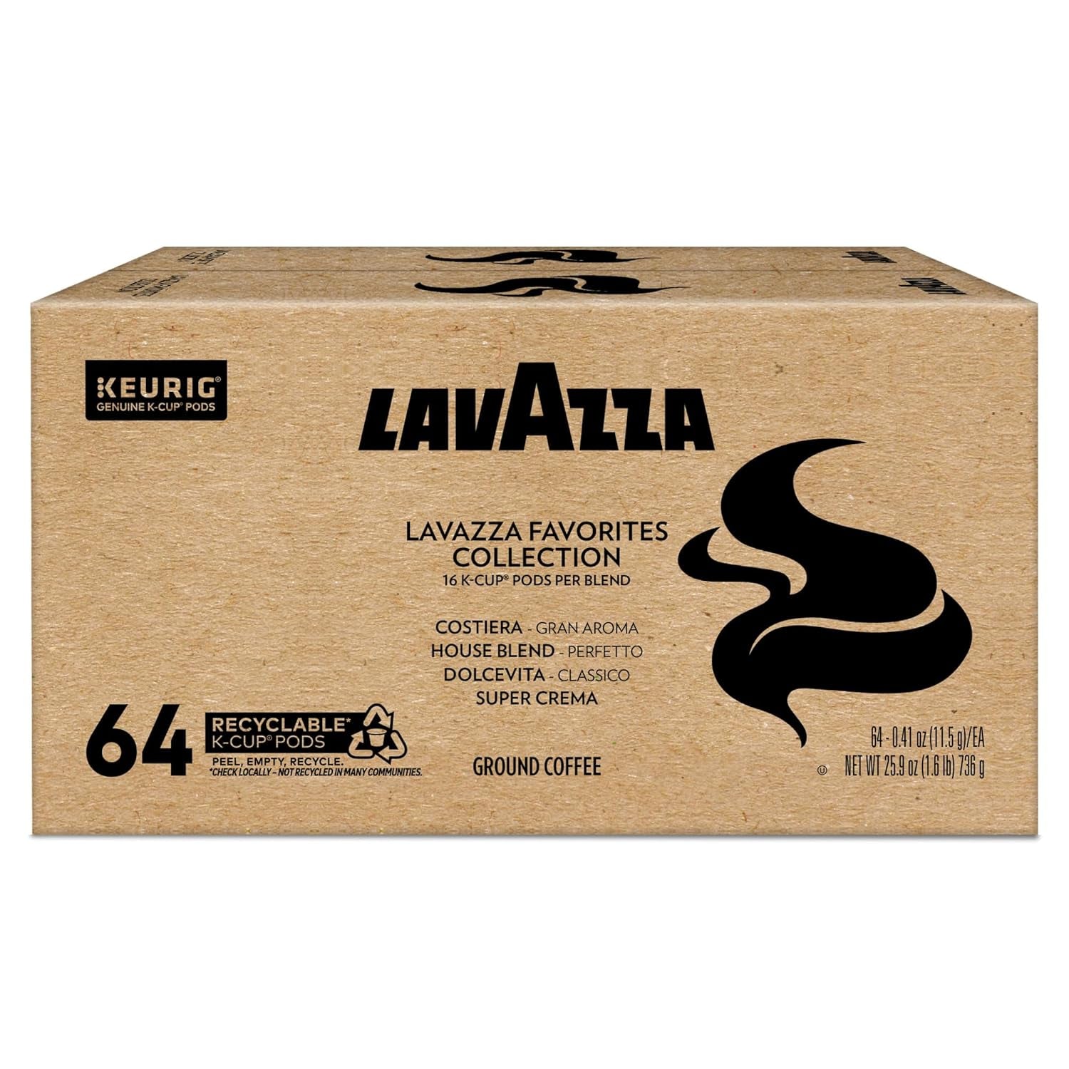 lavazza-favorites-collection-variety-pack-single-serve-keurig®-k-cup®-pods-light-and-medium-roast-coffees-64-count-box