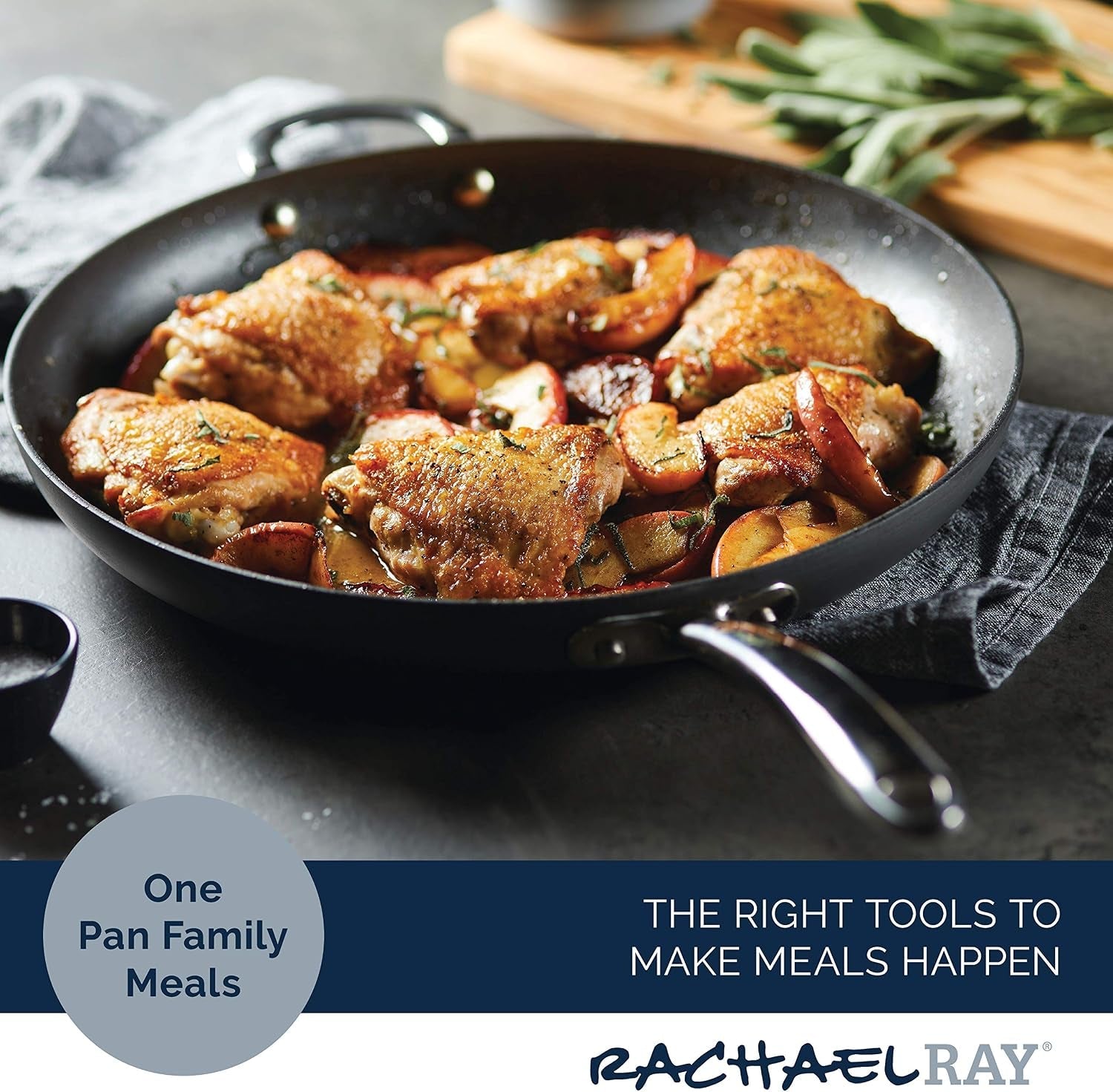 80089-professional-hard-anodized-nonstick-frying-fry-pan-skillet-with-helper-handle-14-inch-gray