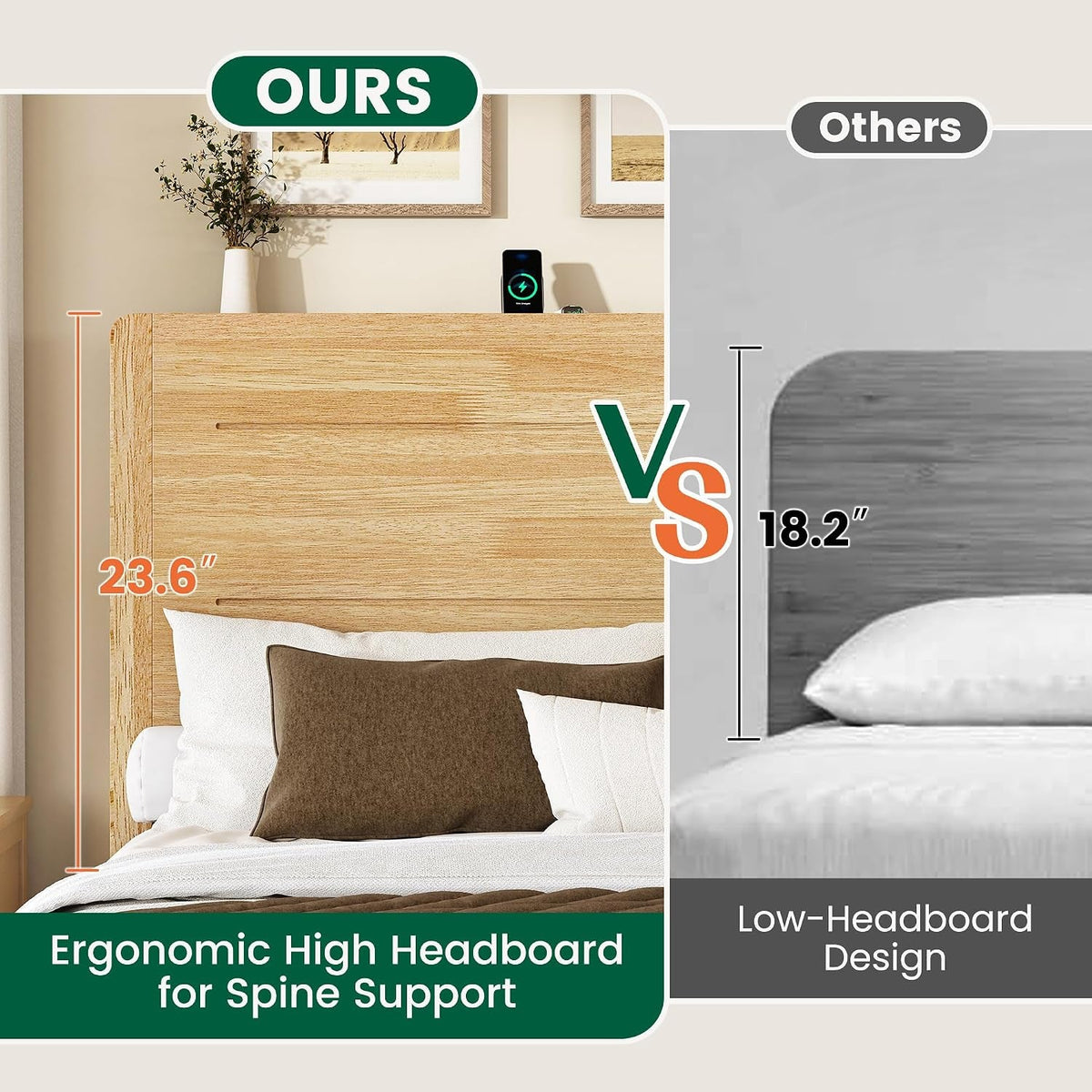 queen-size-wood-platform-bed-frame-with-mid-century-modern-tall-headboard-charging-station-built-in-headboard-shelf-solid-sustainable-bedframe-no-box-spring-needed-easy-assembly-natural