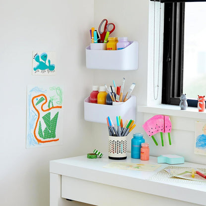 Command Organizing Caddy, 1 Caddy, 4 Large Strips6