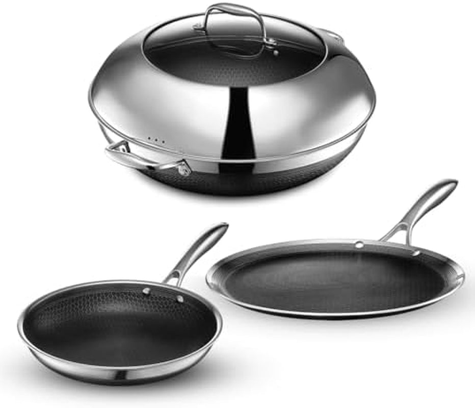 hexclad-hybrid-nonstick-4-piece-cookware-set-14-wok-with-lid-12-griddle-and-10-pan-stay-cool-handles-dishwasher-and-oven-safe-induction-ready-compatible-with-all-cooktops
