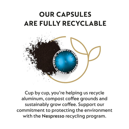 Nespresso Capsules Vertuo, Variety Pack, Medium and Dark Roast Coffee, 30 Count Coffee Pods, Brews 7.8 Oz.4