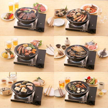 Korean Cookware Aburi Stove Top Grill Pan, Black, (CB-P-AM3)5