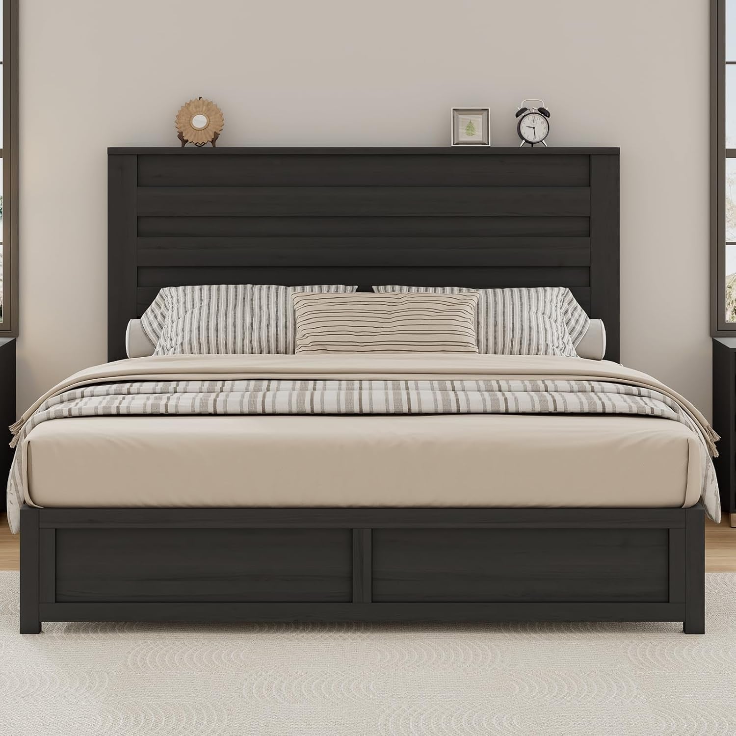 farmhouse-queen-platform-bed-with-49-headboard-footboard