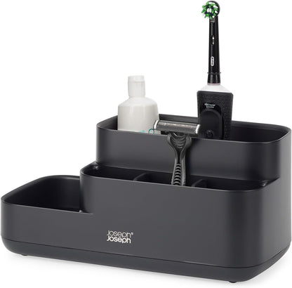 Joseph Joseph Easystore - Bathroom Storage Caddy Organizer for Bathroom Accessories, Matt Black1