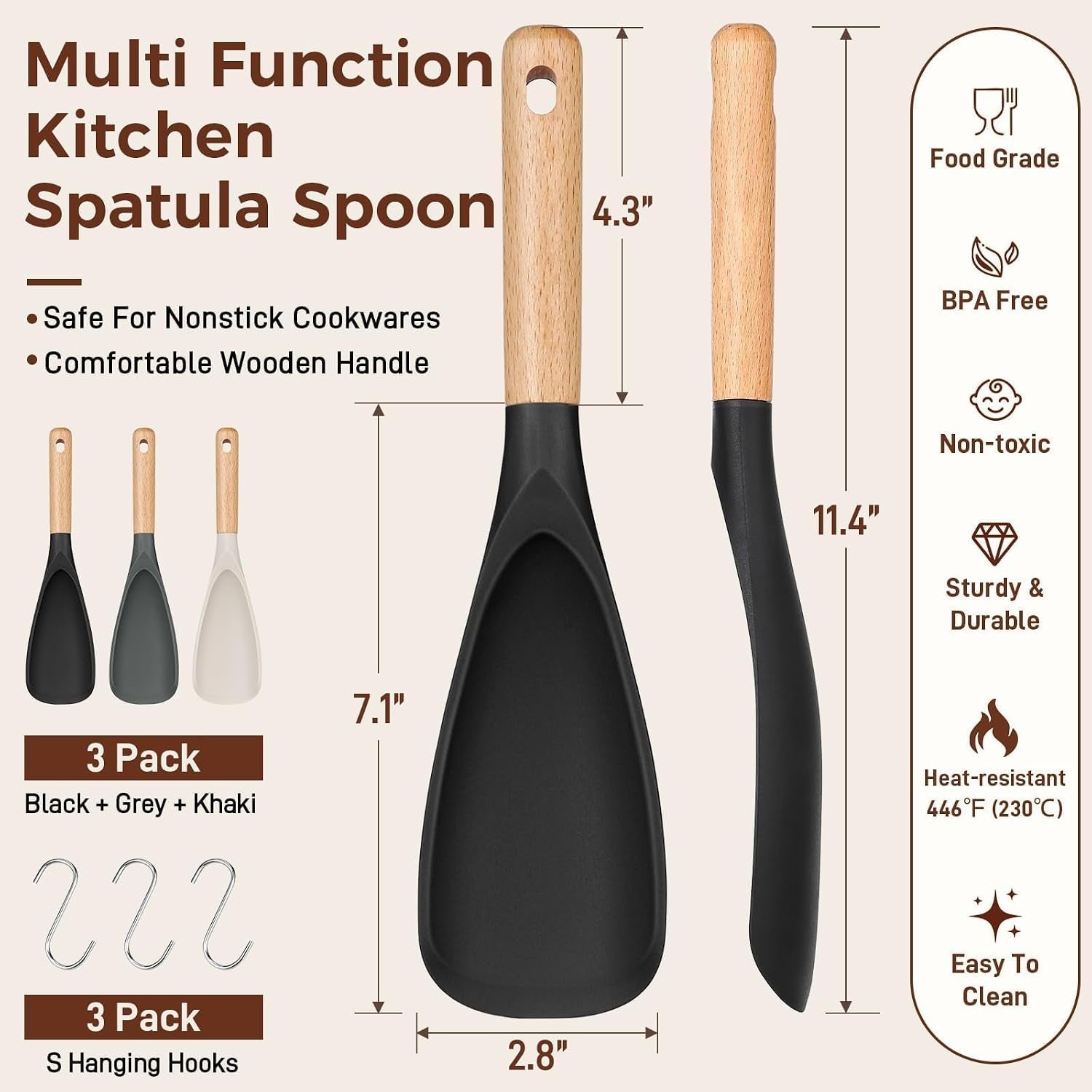 3-pack-cooking-spoon-spatula-for-nonstick-cookware-heat-resistant-silicone