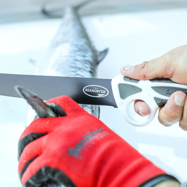 Smith’S Sea Hunter Curved Fillet Knife – 400 Series Stainless Steel Blade – Non-Slip Soft Grip Handle – Sheath – Curved Fillet Knife – Deboning & Game Processing – Fishing Knife6
