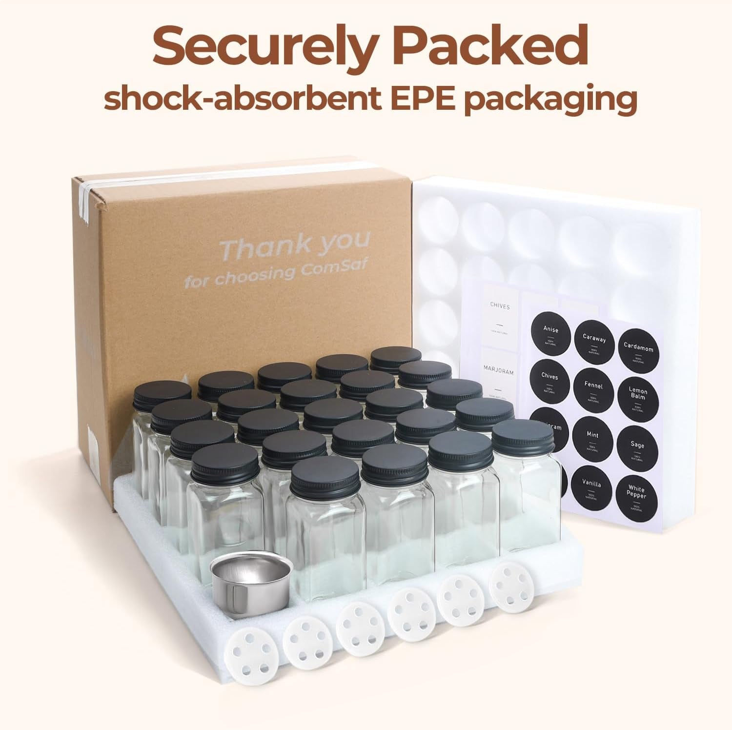 glass-spice-jars-with-with-labels-4-oz-24-pack-small-square-bulk-set
