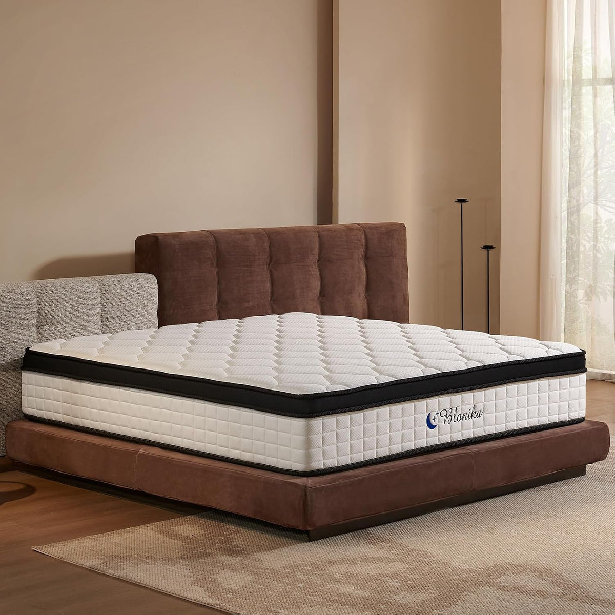 full-size-mattress-12-inch-memory-foam-with-individual-pocket-spring-medium-firm-in-a-box-for-pressure-relief-motion-isolation-strong-edge-support