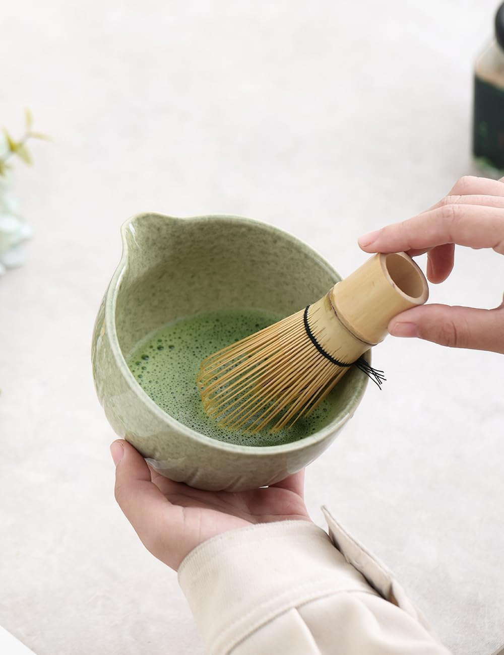 matcha-set-match-bowl-and-whisk-15-oz-matcha-whisk-set-matcha-scoop-matcha-whisk-stand-chasen-holder-5pc-perfect-matcha-kit-for-matcha-tea-ceremony-mottled-green