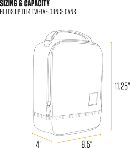 Carhartt Insulated Lunch Cooler for Men and Women, Fully Insulated Lunch Pale for Everyday Use, Black | for Men and Women, Fully Insulated Lunch Pale for Back to School and Everyday Use5