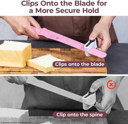 Bread Knife for Homemade Bread, World'S 1St Double Serrated Knife8