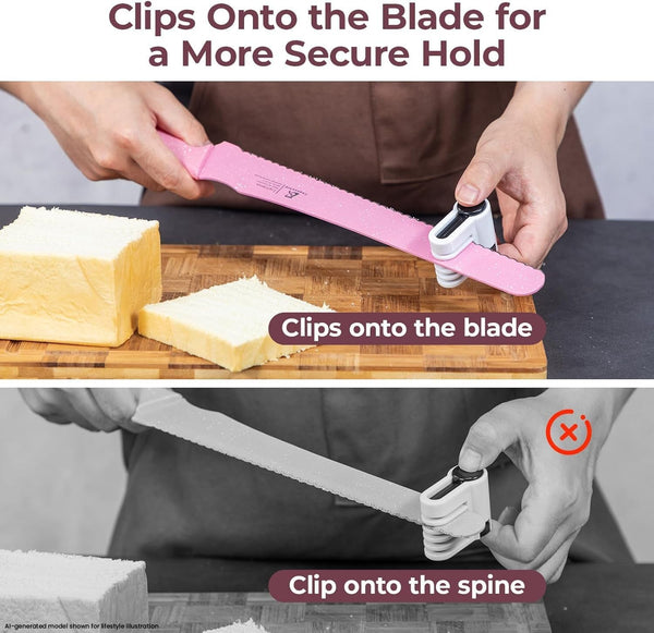 Bread Knife for Homemade Bread, World'S 1St Double Serrated Knife8