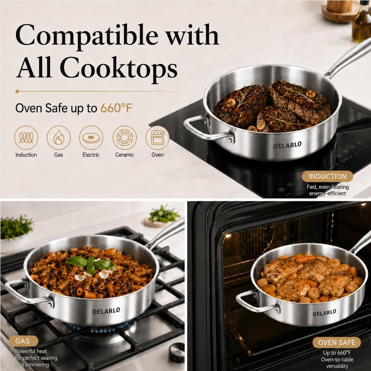 tri-ply-stainless-steel-frying-pan-12-inch-skillet-with-lid-6-quart-saute-pan-compatible-with-all-cooktops-oven-up-to-660-chicken-fryer-dishwasher-friendly