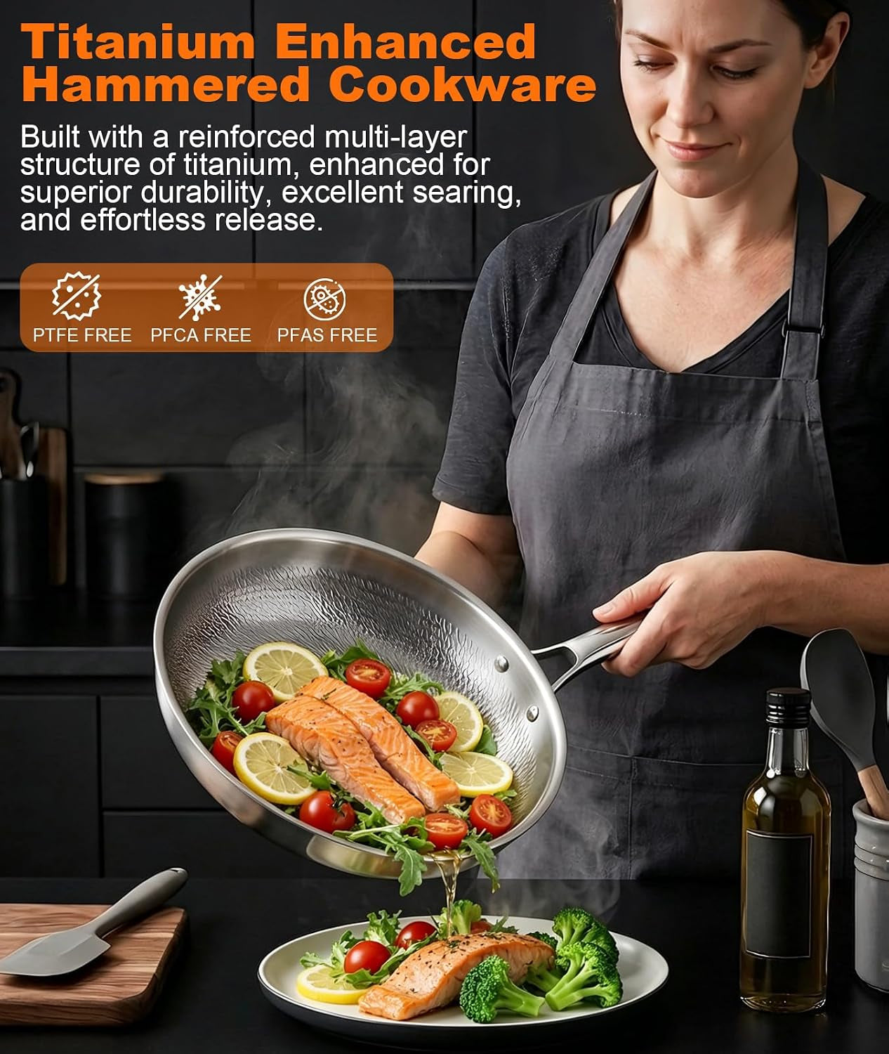 titanium-pans-for-cooking-12-uncoated-hammered-titanium-pro-frying-pan-pfas-free-cookware-frying-pan-with-lid-non-toxic-tri-ply-skillet-for-cooking-pfas-pfoa-ptfe-free-induction-oven-safe