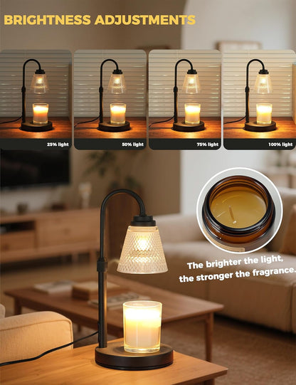 Candle Warmer Lamp with Timer Home Decor Birthday Gifts for Women Mom Her3
