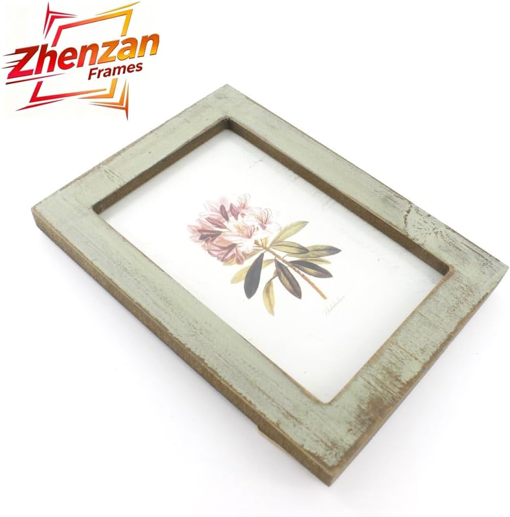 4x6-inches-simple-rectangular-desktop-family-picture-photo-frame-with-glass-front-green