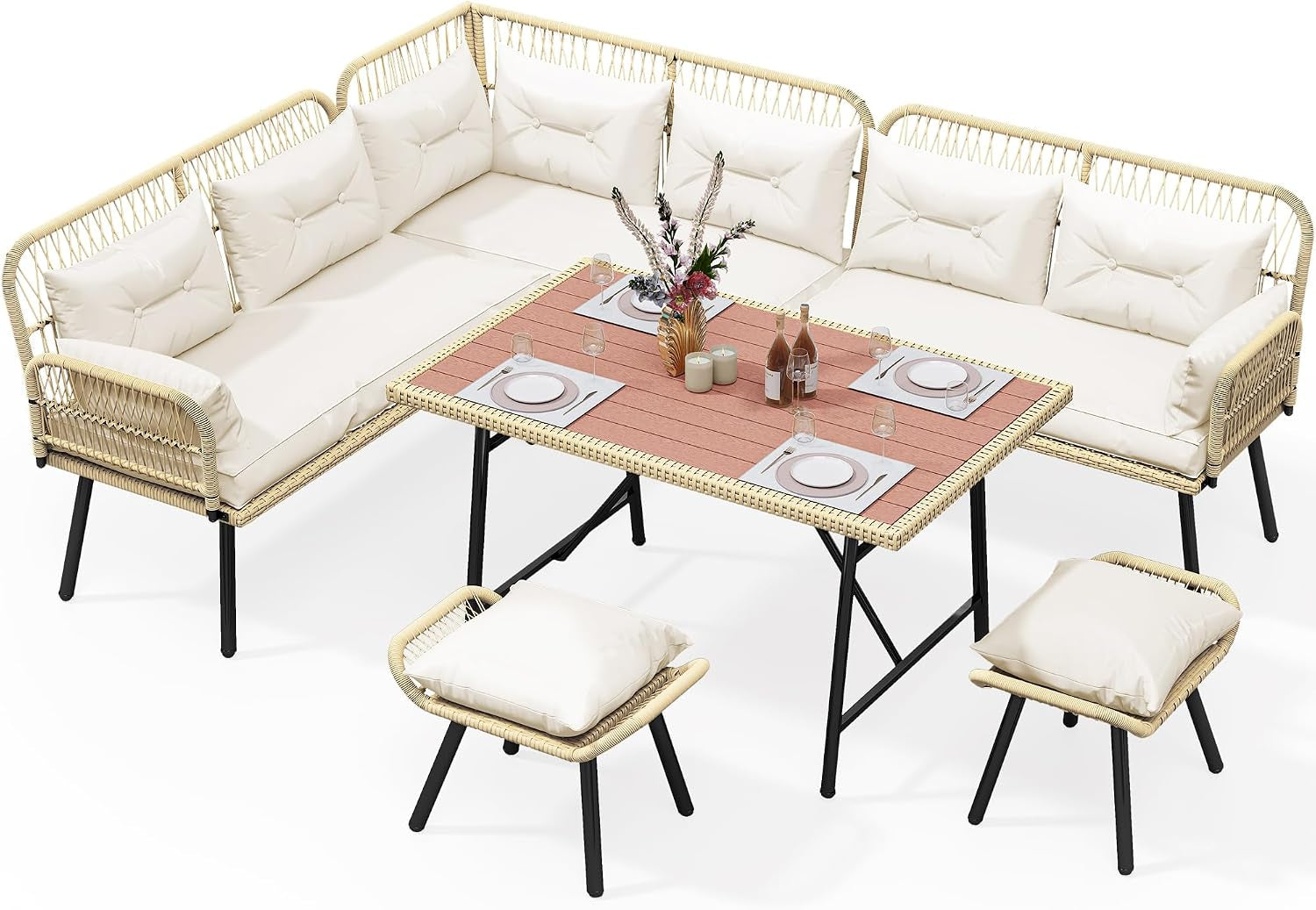 l-shaped-rattan-patio-furniture-set-light-brown-beige