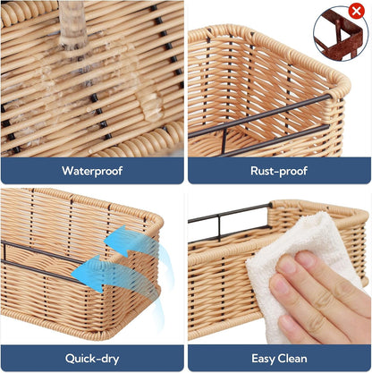 Shower Caddy Hanging, Shower Shelf for inside Showers, 2 Pack5