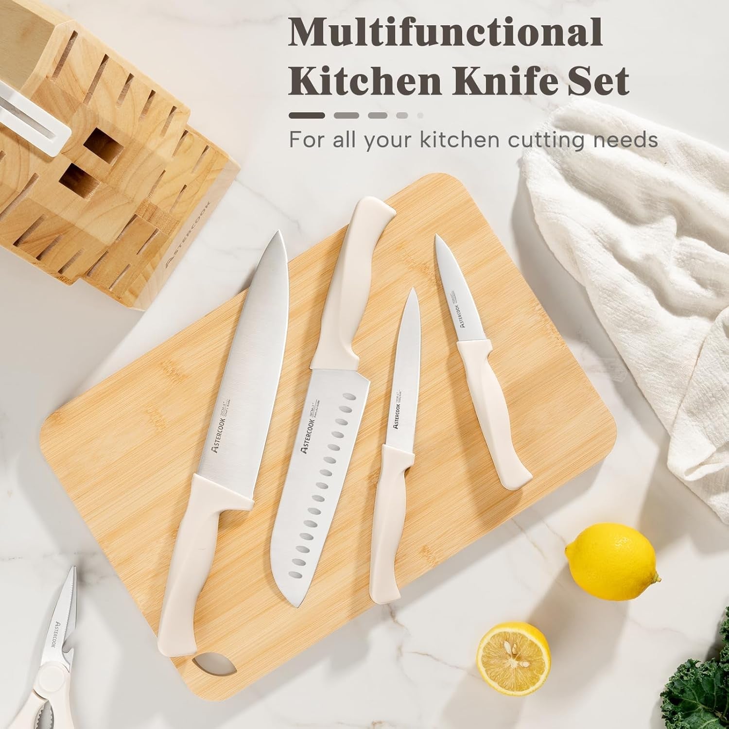 knife-set-22-piece-kitchen-knife-set-with-sharpener-block-high-carbon-stainless-steel-knives-dishwasher-safe-non-slip-handle-elegant-cream-white-design-perfect-holiday-gifts