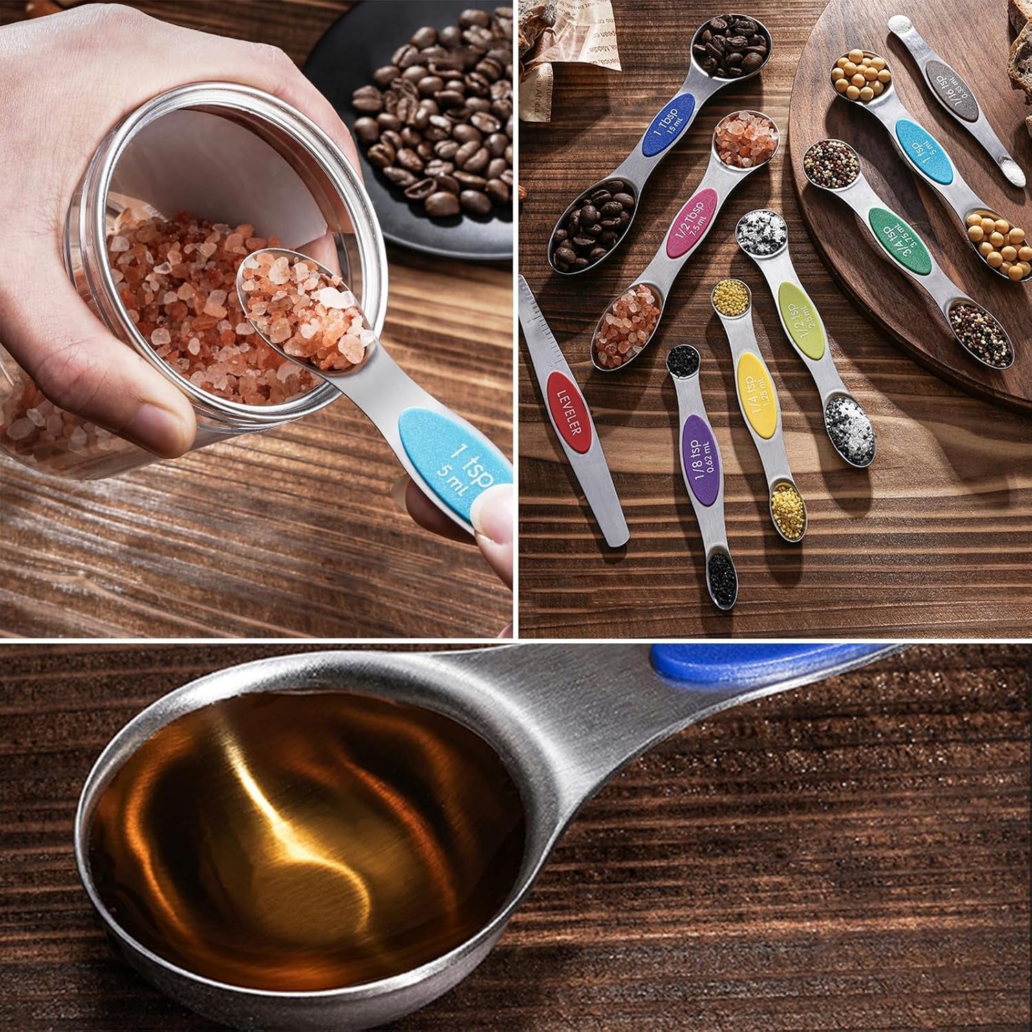 magnetic-stainless-steel-measuring-cups-spoons-set-4-8-piece-stackable-set-with-engraved-measurements-dishwasher-safe-baking-essentials-solid