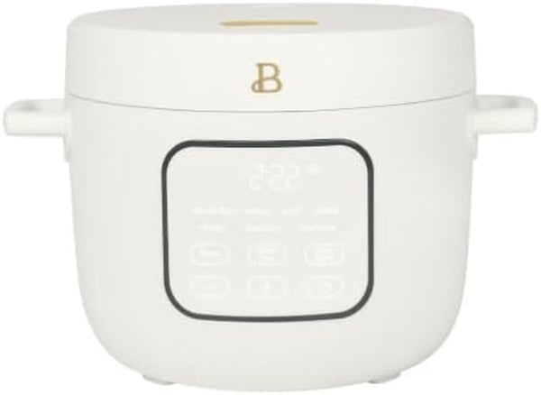 14-Cup Cooked Electric Rice & Grain Cooker, 6-Cup Uncooked, Evergood™ Ceramic Nonstick Coating, White Icing by Drew Barry~More1