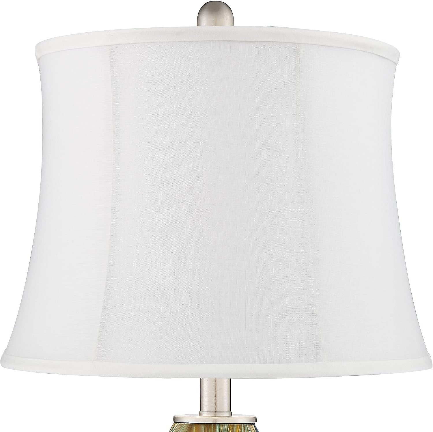 azure-29-1-2-tall-table-lamps-set-of-2-art-glass-white-blue-brushed-nickel