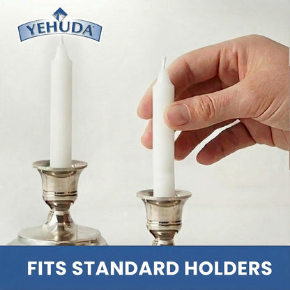 3 Hour Shabbos Candles, 72 Count (2 Pack - Total 144) Traditional Shabbat Dinner Table Household Candles5