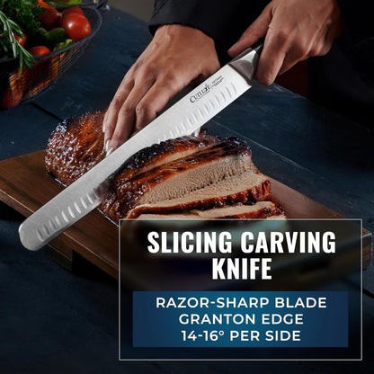 Butcher Knife Set, Brisket, Breaking & Boning Knife for Meat6