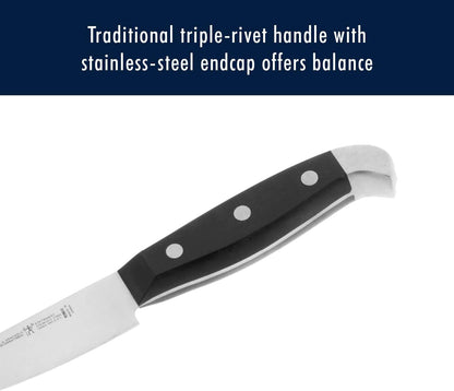 Henckels Statement 15-Pc Knife Block Set, Razor-Sharp, German Engineered | Informed by 100+ Years of Mastery. Dishwasher Safe, Comfortable Grip Ideal for Everyday Cooking. High Quality Stainless Steel7