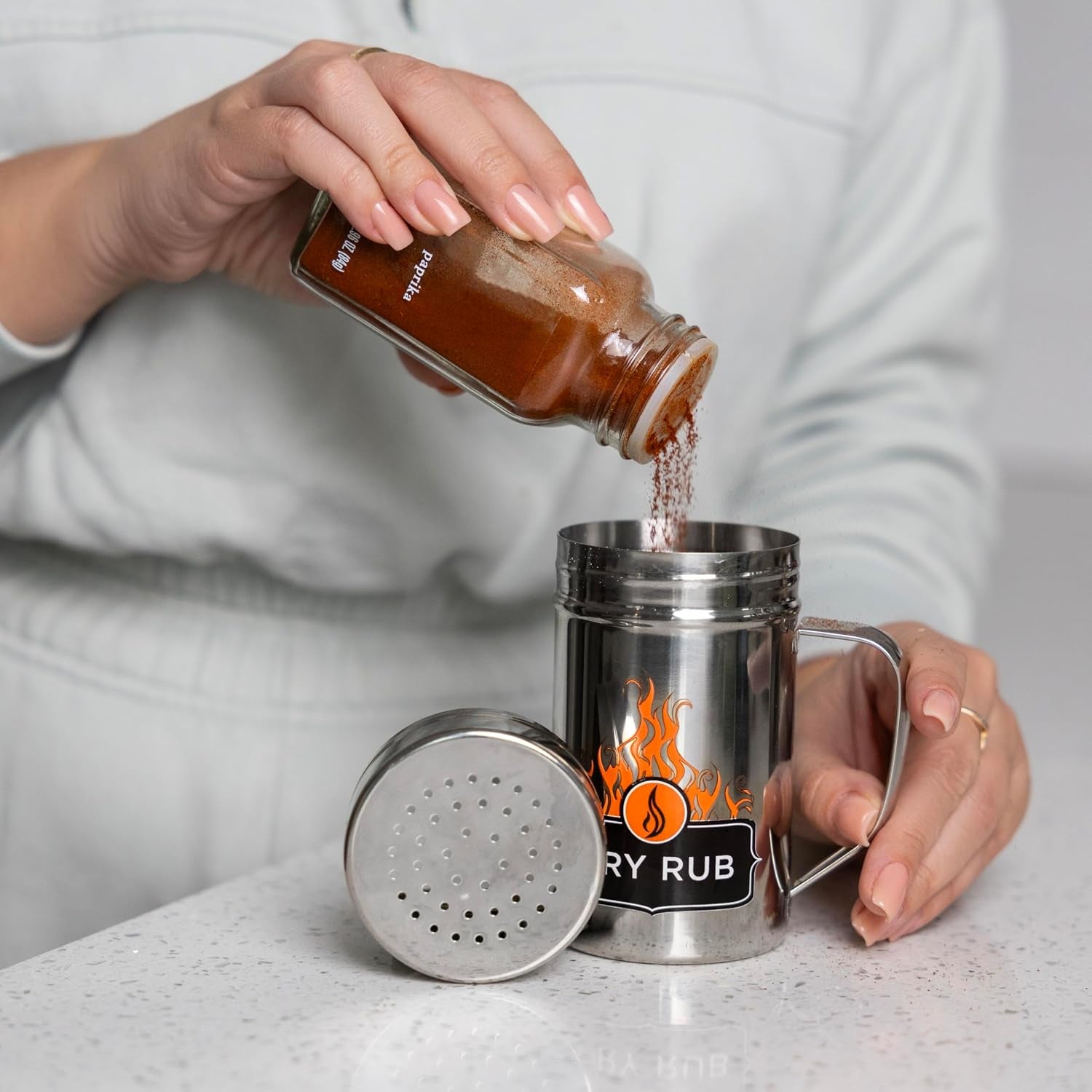 stainless-steel-dry-rub-shaker-with-lid-13oz-seasoning-dispenser