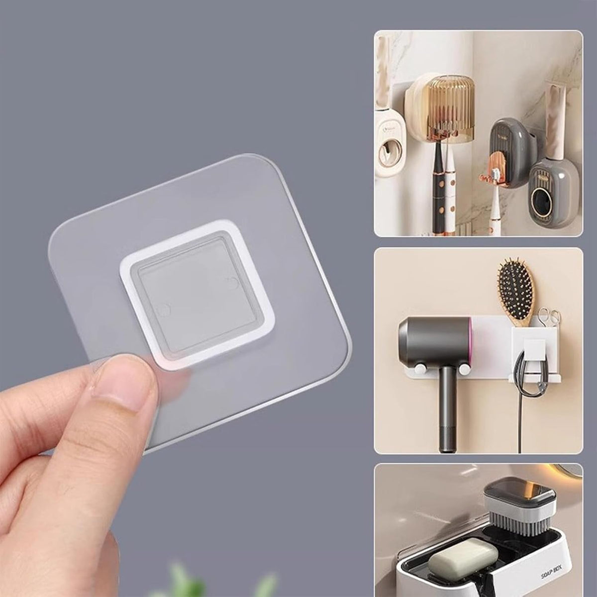 12-pcs-wall-mounted-replacement-sticky-pads-for-kitchen-bathroom-shower-caddy-organizer-rack-holder-nail-free-adhesive-hooks-square