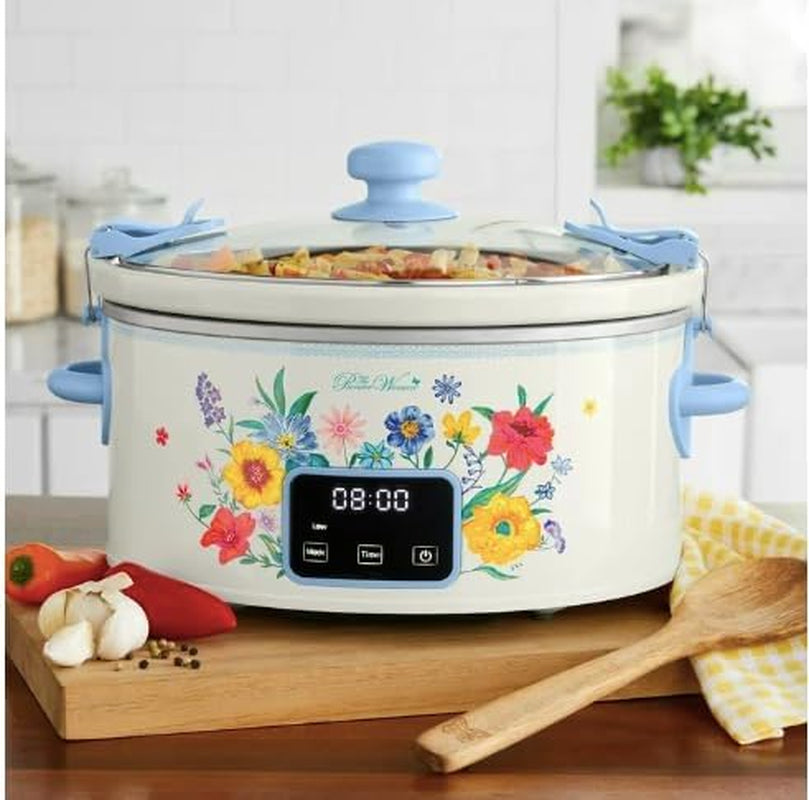 pioneer-woman-stunning-6-quart-programmable-portable-slow-cooker-with-touchscreen-locking-lid-durable-stoneware-floral