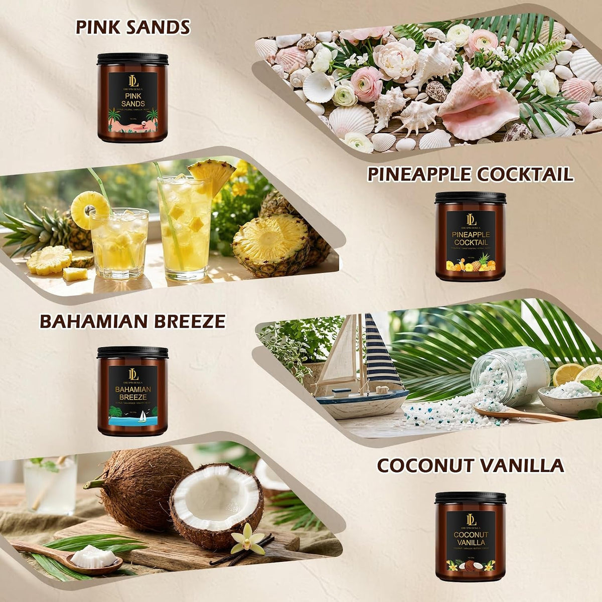 scented-candles-set-4-pack-soy-candles-for-home-scented-candle-gifts-for-men-women-scents-of-pineapple-cocktail-coconut-vanilla-pink-sands-bahamian-breeze