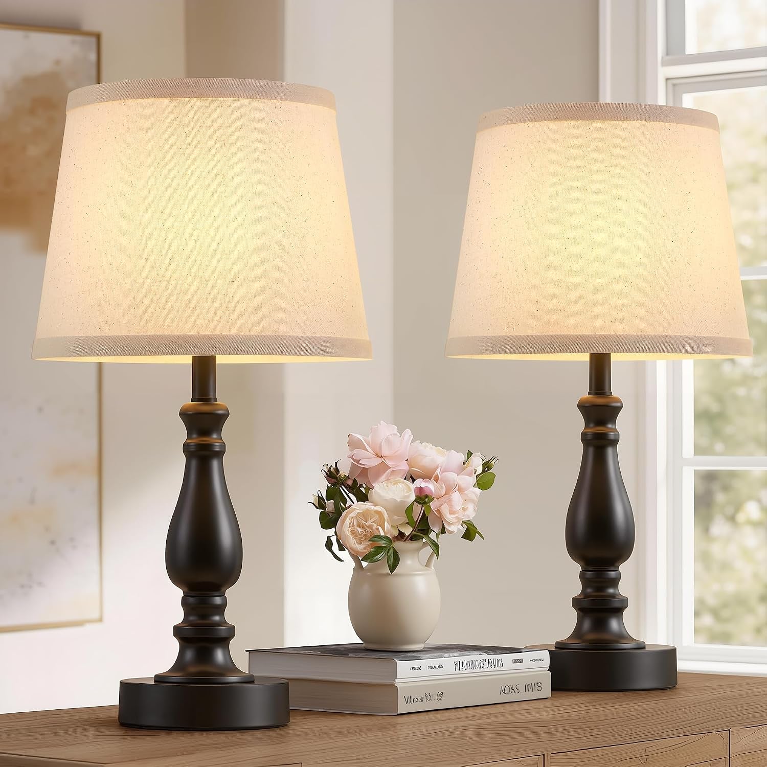 lamp-for-bedroom-set-of-2-19-small-bedside-table-lamps-with-rotary-swithch-modern-lamps-for-living-room-night-stands-desk-lamps-for-home-office-end-tables-with-fabric-linen-shade-for-reading