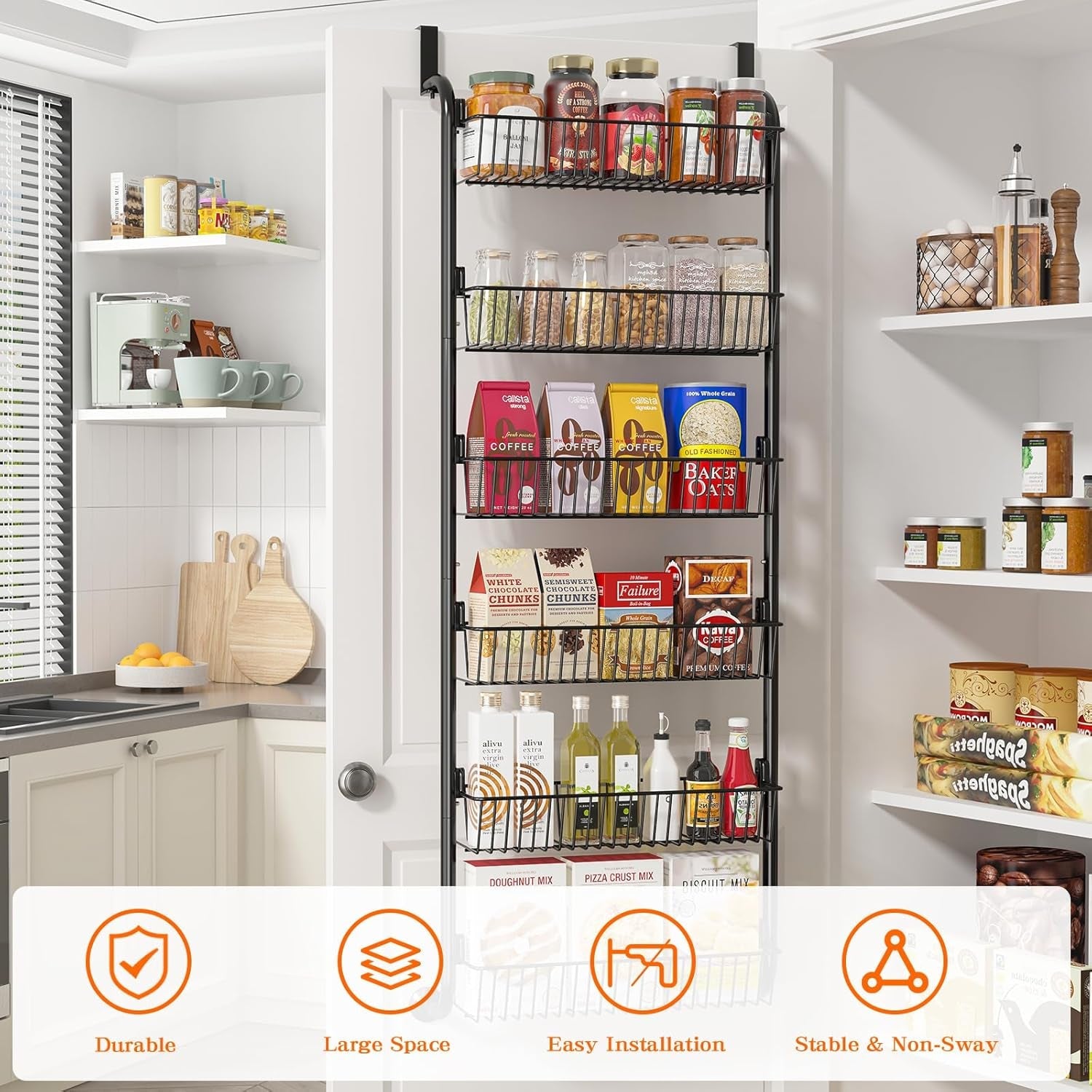 over-the-door-pantry-organizers-and-storage-6-tier-spice-rack-home-kitchen-storage-shelves-for-cabinet-large-capacity-hanging-seasoning-organizer-laundry-room-organization-black