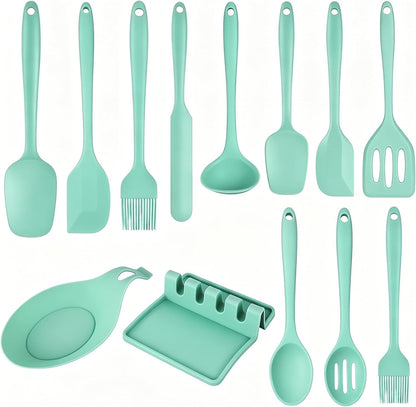 13 Pcs Cooking Utensils Set, Silicone Kitchen Utensils Set1