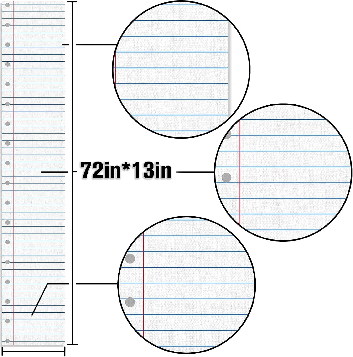 composition-notebook-paper-table-runner-teacher-appreciation-week-welcome-back-to-school-party-decoration-classroom-dining-room-home-kitchen-table-decor-13-x-72