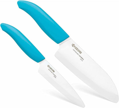Revolution 2-Pc Ceramic Knife Set: 5.5” Santoku & 4.5” Utility1